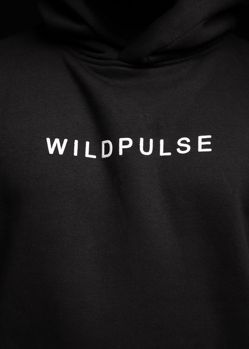 WildPulse Premium Black Hoodie