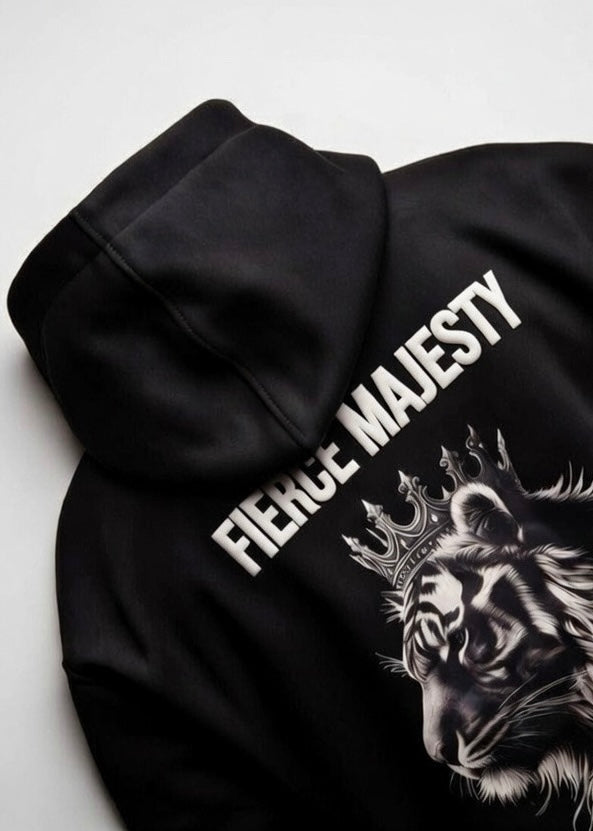 WildPulse Premium Black Hoodie