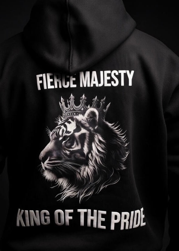 WildPulse Premium Black Hoodie