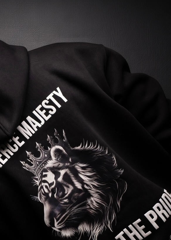 WildPulse Premium Black Hoodie